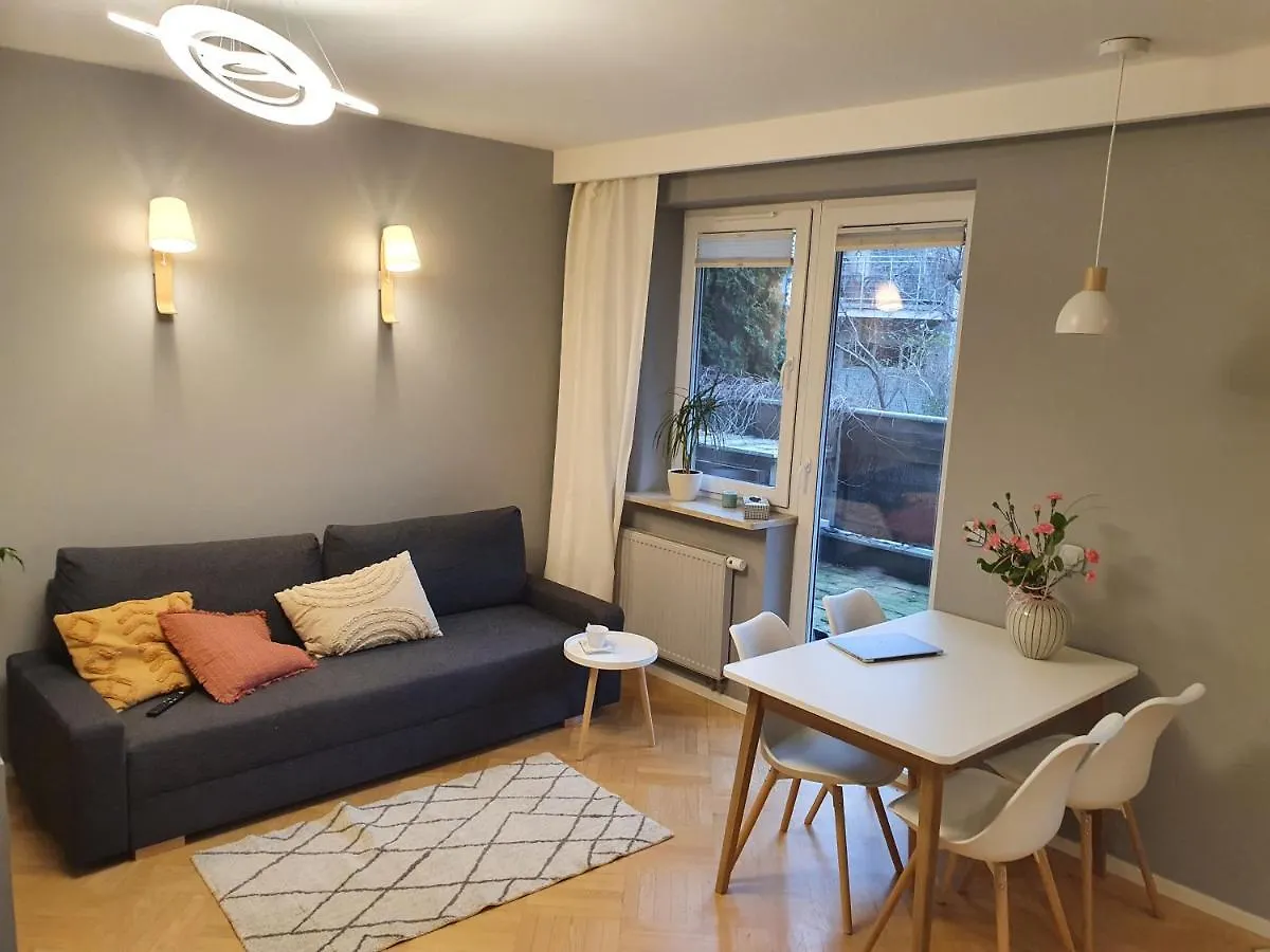 Apartament Z Tarasem Przy Parku Warsaw Apartment